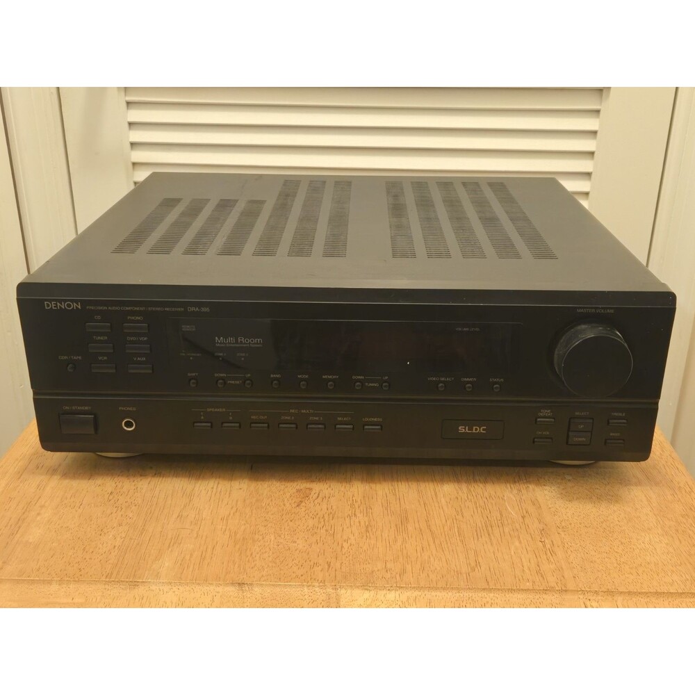 Denon DRA-395 2 Channel 160 Watt Multi Room Receiver in good working condition